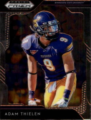 2019 Panini Prizm Draft Picks #4 Adam Thielen NM-MT+ J2M - Image 1 of 2