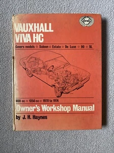 Vauxhall Viva HC Haynes Owners Workshop Manual - 1970 - 1974 - Picture 1 of 3