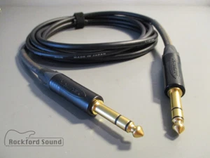 Canare L-2T2S | TRS de oro de 1/4" a TRS de 1/4" de | Cable de conexión balanceado/estéreo - Imagen 1 de 3