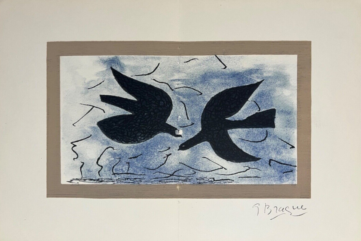 Georges Braque、BOUQUET、海外版超希少レゾネ、新品額付 Original Abstract Art Prints Georges Braque for sale | eBay