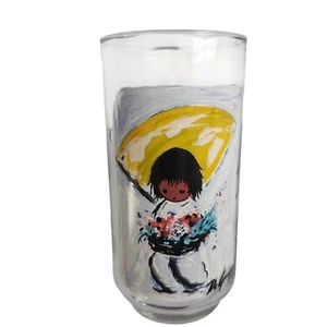 Bicchiere Ted De Grazia Art Flower Boy 16 oz bicchiere da bere - Foto 1 di 3