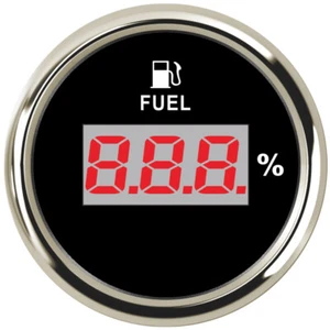52mm 2-1/16'' fuel level gauge 240-33ohms for car marine red led digital display - Picture 1 of 6