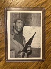 1964 Donruss Combat #46 Lt. Jason Studies a Map