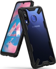 For Samsung Galaxy M30 | Ringke [FUSION-X] Clear Back Shockproof Hard Cover Case