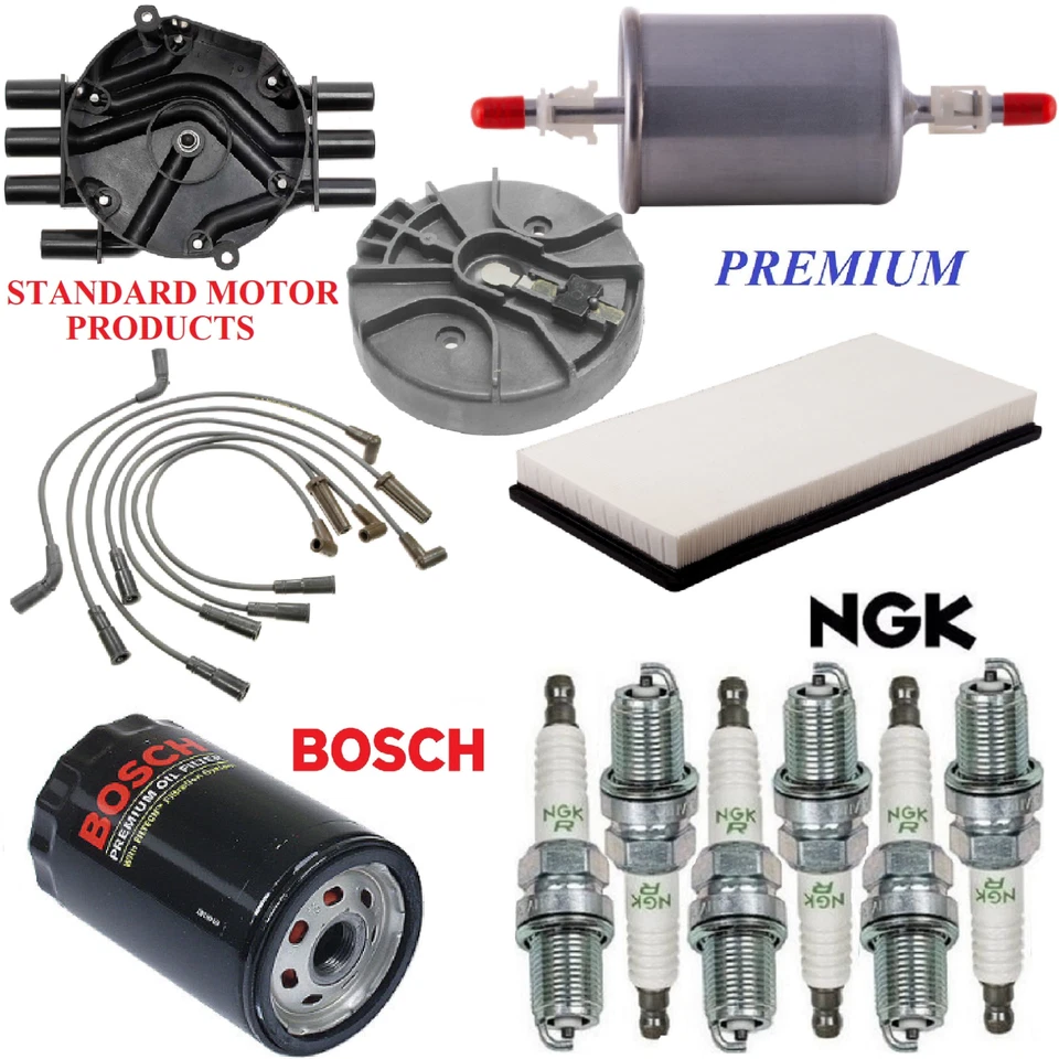 Kit de afinación filtros tapones de cable para CHEVRVOLET EXPRESS 2500 V6 4,3 L 1996-1999 Foto 1 de 1