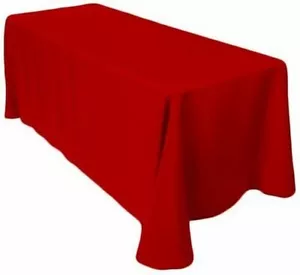 Craft And Party 90 X 132 Rectangular Polyester Table Cloth - Picture 1 of 1