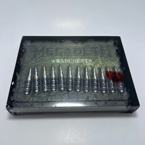 Warchest de Megadeth (CD, 2007) 3 CD & 1 DVD Box Set Falta DVD - Imagen 1 de 4