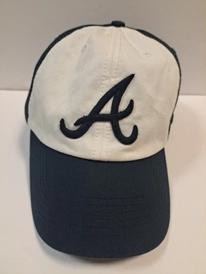 Franchise '47 Atlanta Braves Navy Blue White MLB Adjustable XL Hat Cap - Image 1 of 4