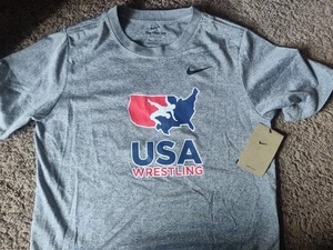 Neu Nike Jugend Dri-Fit USA Wrestling Extra Large T-Shirt XL - Bild 1 von 1