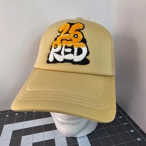 Cappello 26 Rosso Astronauta Gatto Naturale Esterno Snapback Camionista Regolabile Taglia Unica - Foto 1 di 10