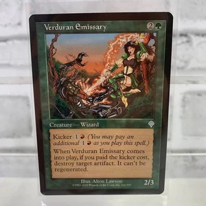2000 Magic The Gathering: Invasion Verduran Emissary 221/350 - Picture 1 of 2