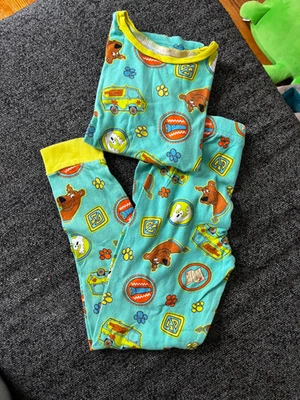 Scooby-Doo One Snug-Fit Pajamas Short Sleeve Size 10 Adorable!  - Image 1 of 4