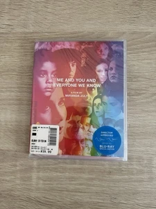 Me and You and Everyone We Know (Criterion Collection) (Blu-ray, 2005) - Imagen 1 de 3