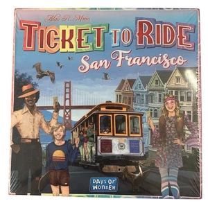 Ticket to Ride San Francisco Days of Wonder Train Board Game NEW - Picture 1 of 3
