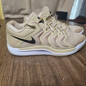 Nike KD 17 TB RARE ‘Team Gold’ Wht Blk HJ7387-700 Men’s Basketball Shoes Size 12 - Picture 1 of 11