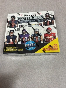 2017 Panini Contenders Football Mega Box Factory Sealed Mahommes Mccaffrey Cook - Picture 1 of 6