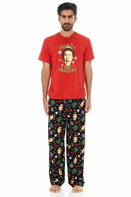Adulto Unisex Elfo Película Amigo "Hijo de un Cascanueces" Divertido Pijama Ropa de Salón Conjunto Foto 1 de 4