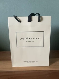 Jo Malone Paper Shopping Gift Bag Ivory 9x7x3.5" - Picture 1 of 4
