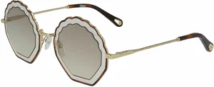 GAFAS DE SOL DE DISEÑO CE147S-CHLOÉ - NUEVAS [Havana Light Peach/Marrón degradado] - Imagen 1 de 1