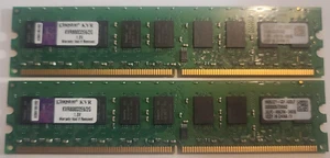Kingston/KVR800D2E6/2G/DDR2/ECC/Server/Memory/RAM/PC2-6400 800Mhz/2x - Picture 1 of 4