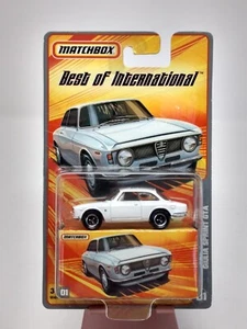 2008 Matchbox Best of International 1965 Alfa Romeo Giulia Sprint GTA #1 - Picture 1 of 5