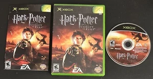 Harry Potter & The Goblet Of Fire Xbox Video Game (EA 2005 Used) - Picture 1 of 9