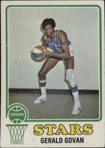 1973 Topps #233 Gerald Govan - Utah Stars