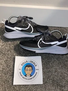 Größe 7,5 - Nike React Pegasus Trail 4 schwarz dunkelgrau - NEU ohne Karton - Bild 1 von 5