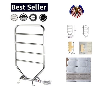 Energy-Efficient Traditional Towel Warmer - Versatile Mounting & Quick Drying - Picture 1 of 10
