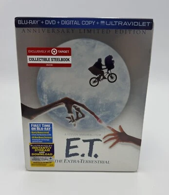 E.T. The Extra-Terrestrial (2012, Blu-ray Set, Steelbook, Target Exclusive) - Image 1 of 2