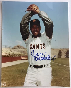 Juan Marichal MLB Baseball HOF: San Francisco Giants Autographed 8x10 Photo (1) - Picture 1 of 9