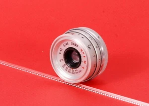 LEICA Montaje con Tornillo L39 M39 URSS LENTE Smena 8M 1:4 40mm Enfoque Infinito Preciso - Imagen 1 de 6