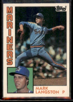 1984 Topps Traded #70T Mark Langston XRC (ref 226867) - Image 1 of 2