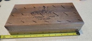 Vintage 1995 Maxx Race Cards Premier Series Limited Edition Wood Box Set SEALED - Bild 1 von 4