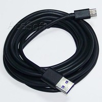 9 ft/3m Type-C USB-C USB 3.1 to 3.0 Cable Cord for Asus ZenPad Z8 ZT581KL Tablet