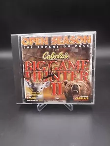 Cabelas Big Game Hunter II 2 Open Season Pc New Expansion for BGH 2 - Picture 1 of 3