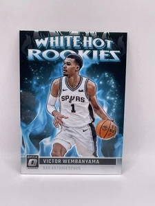 2023-24 Donruss Optic White Hot Rookies Victor Wembanyama #2 Prizm - Picture 1 of 2