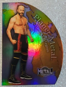 CLAUDIO CASTAGNOLI PM-18 2022 SkyBox AEW Metal Universe GOLD PLANET METAL SP - Picture 1 of 2