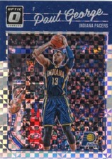 2016-17 Donruss Optic Checkerboard #93 Paul George Pacers Clippers