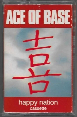 Ace Of Base Happy Nation CASSETTE SINGLE Electronic Pop  Metronome - Image 1 of 4