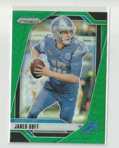 2024 Panini Prizm JARED GOFF Green Prizm - Picture 1 of 1