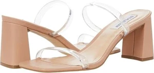 Steve Madden Women's Lilah Heeled Sandal, Clear, 6 M US - Picture 1 of 1