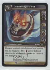 2007 World of Warcraft TCG: Assualt on Icecrown Citadel Deathbringer's Will 1t6