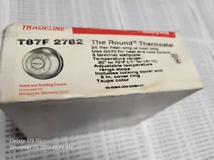HONEYWELL T87F 2782 ROUND THERMOSTAT - Picture 1 of 4