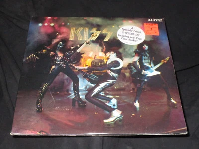 Kiss ‎Alive! Sealed Vinyl Records LP USA 1975 Orig Casablanc NBLP 7020-798 Hype  Foto 1 de 4