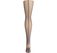 Hanes Womens Curves Blackout Footless 