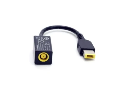Nuevo cable de conversión de alimentación genuino Lenovo ThinkPad (punta redonda a delgada) 0B47046 Foto 1 de 3