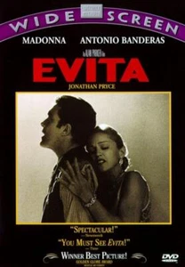 Evita DVD Musicals & Broadway (1996) Madonna Quality Guaranteed Amazing Value - Picture 1 of 7