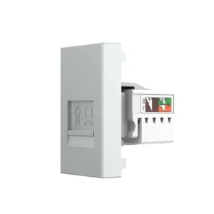 LIVOLO Modul Netzwerkdose Ethernet LAN Datendose Unterputz in Grau 1/2 - Bild 1 von 6