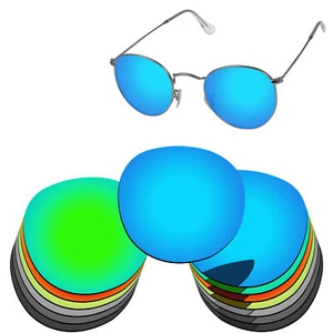 Lenslog Polarized Replacement Lens For-Ray-Ban RB3447 50mm Frame -Colors - Picture 1 of 11